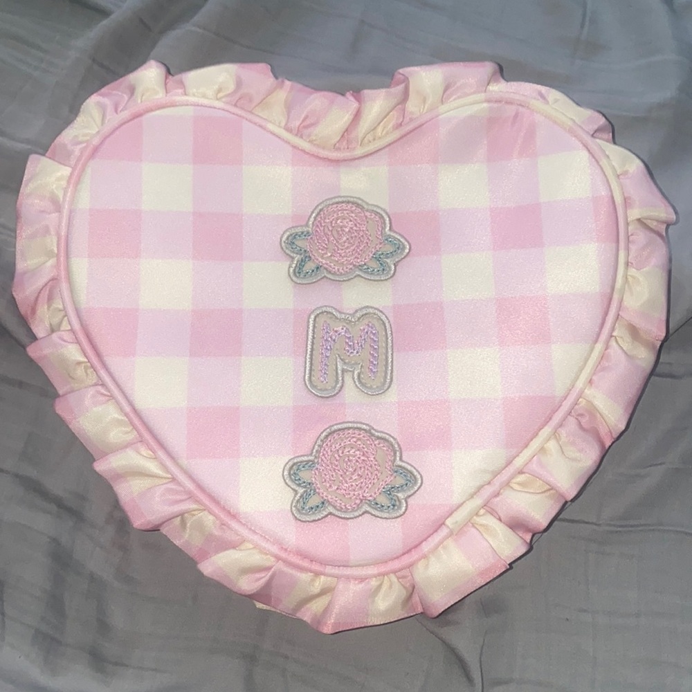 Stoney Clover Lane Large Heart Pouch